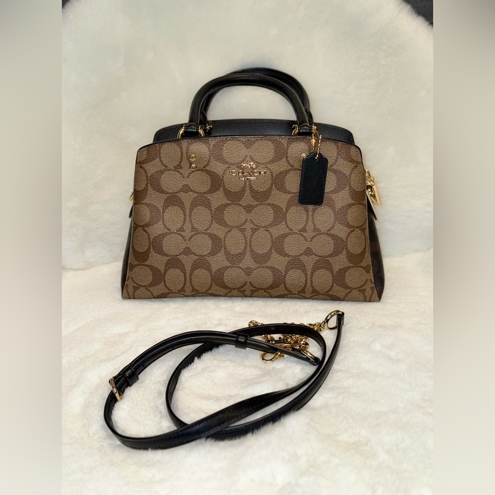 COACH signature too handle bag